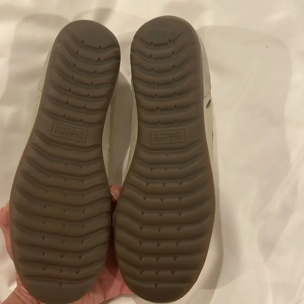 WALDLAUFER SILVER FLATS.   SUPER COMFORTABLE, CUT OUT DESIGNS.  NEW IN BOX